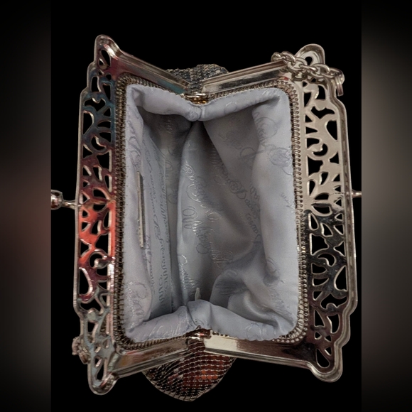 Vintage Whiting & Davis Silver Metal Mesh Evening Bag - Picture 5 of 5